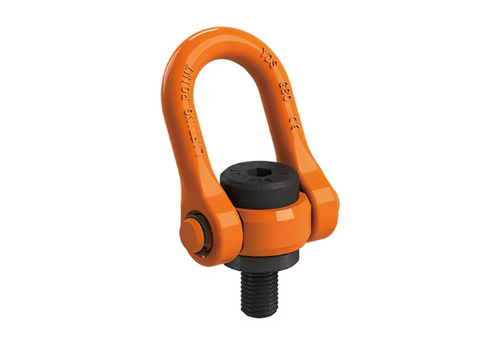 成华0.5吨YDS旋转吊环M8公制螺纹万向旋转吊环