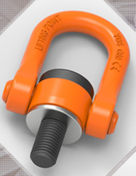 造船厂船舱内发电机安装旋转吊环的使用